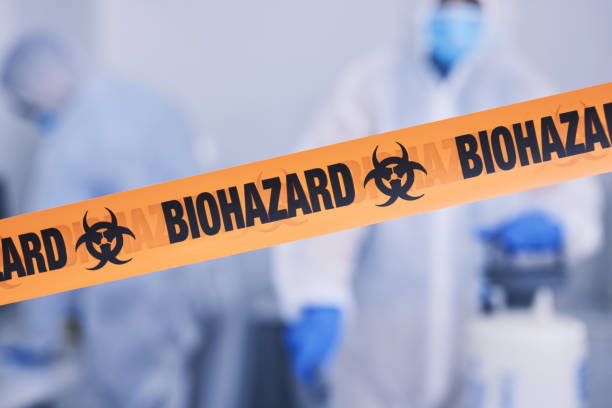 Professional Biohazard technician working in Adams, WI